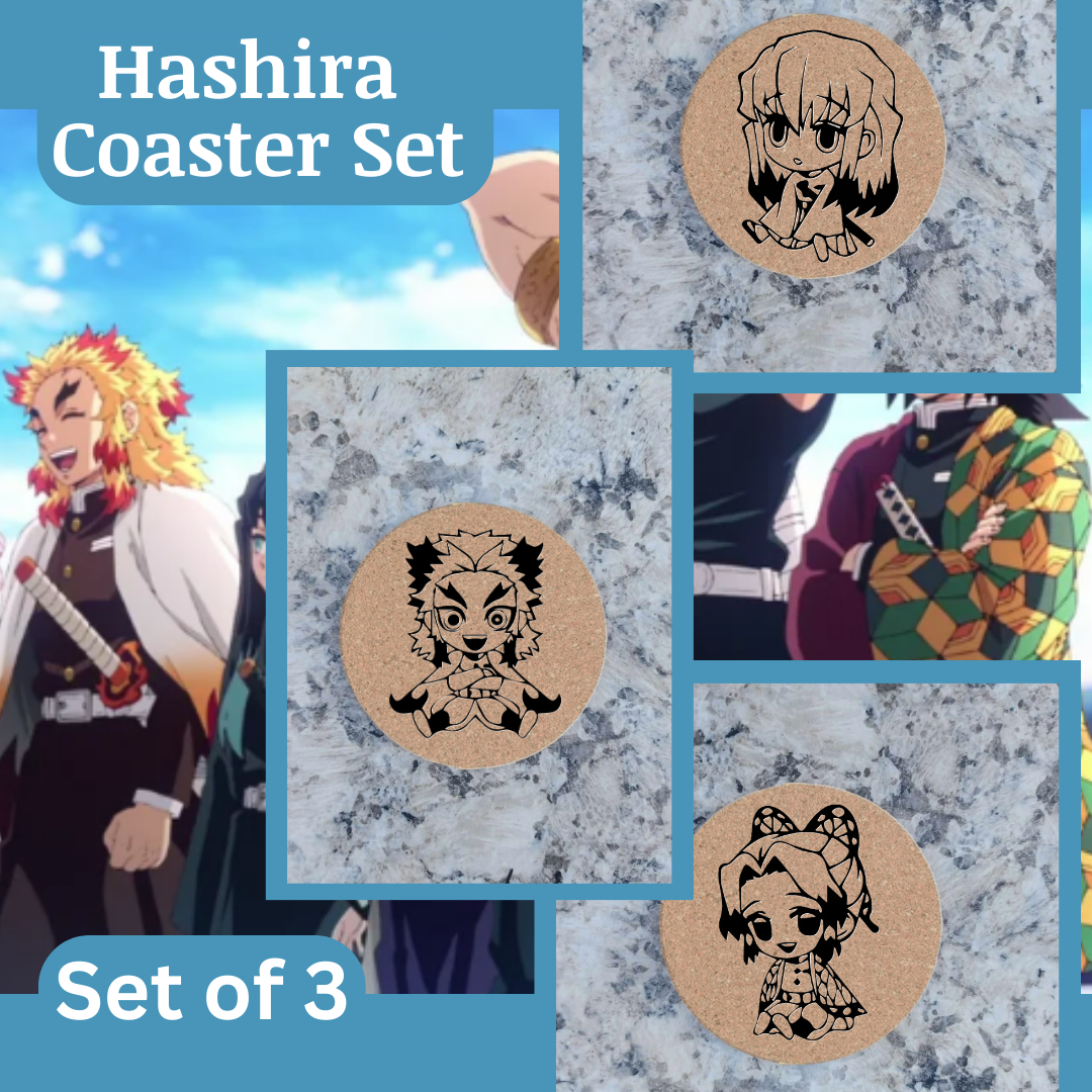 Kimitsu No Yaiba Hashira Coasters