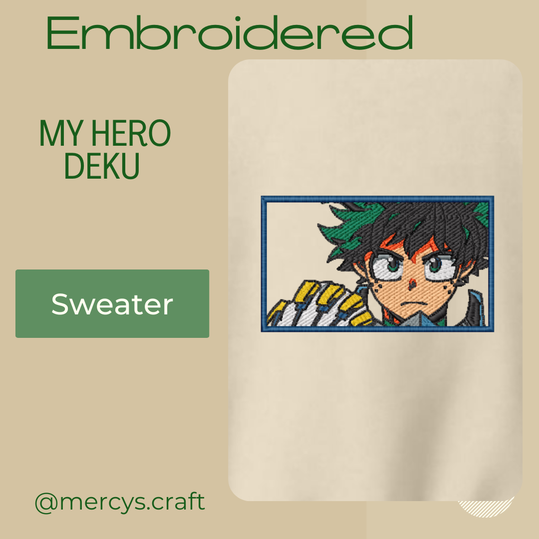 My Hero Anime Sweater