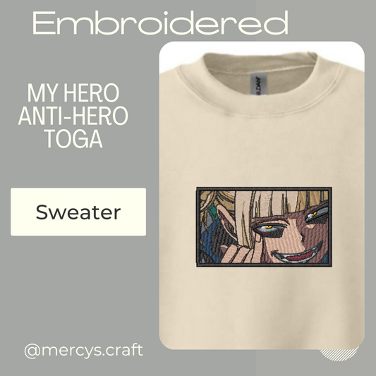 My Hero Anti Hero Girl Anime Sweater