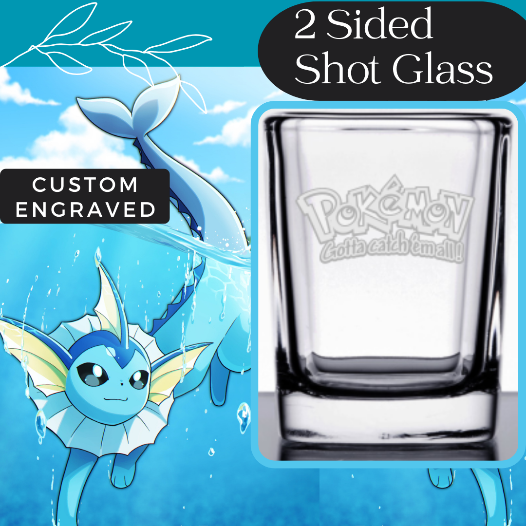 Vaporeon Anime Shot Glass