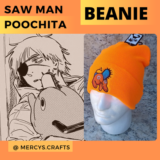 Saw Man Pet Beanie