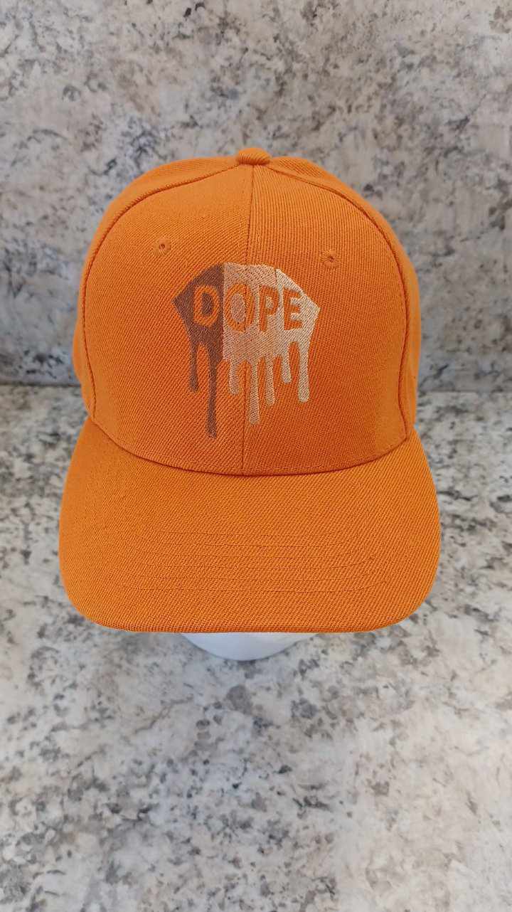 Embroidered Dope Lips Hat