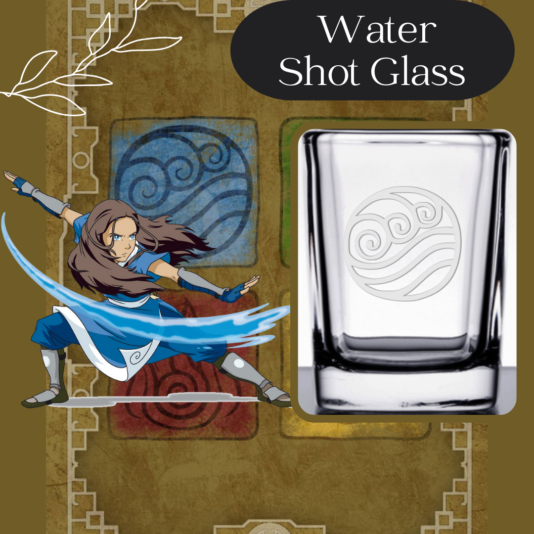 The Last Air Bender Shot Glass 4 Pc Set