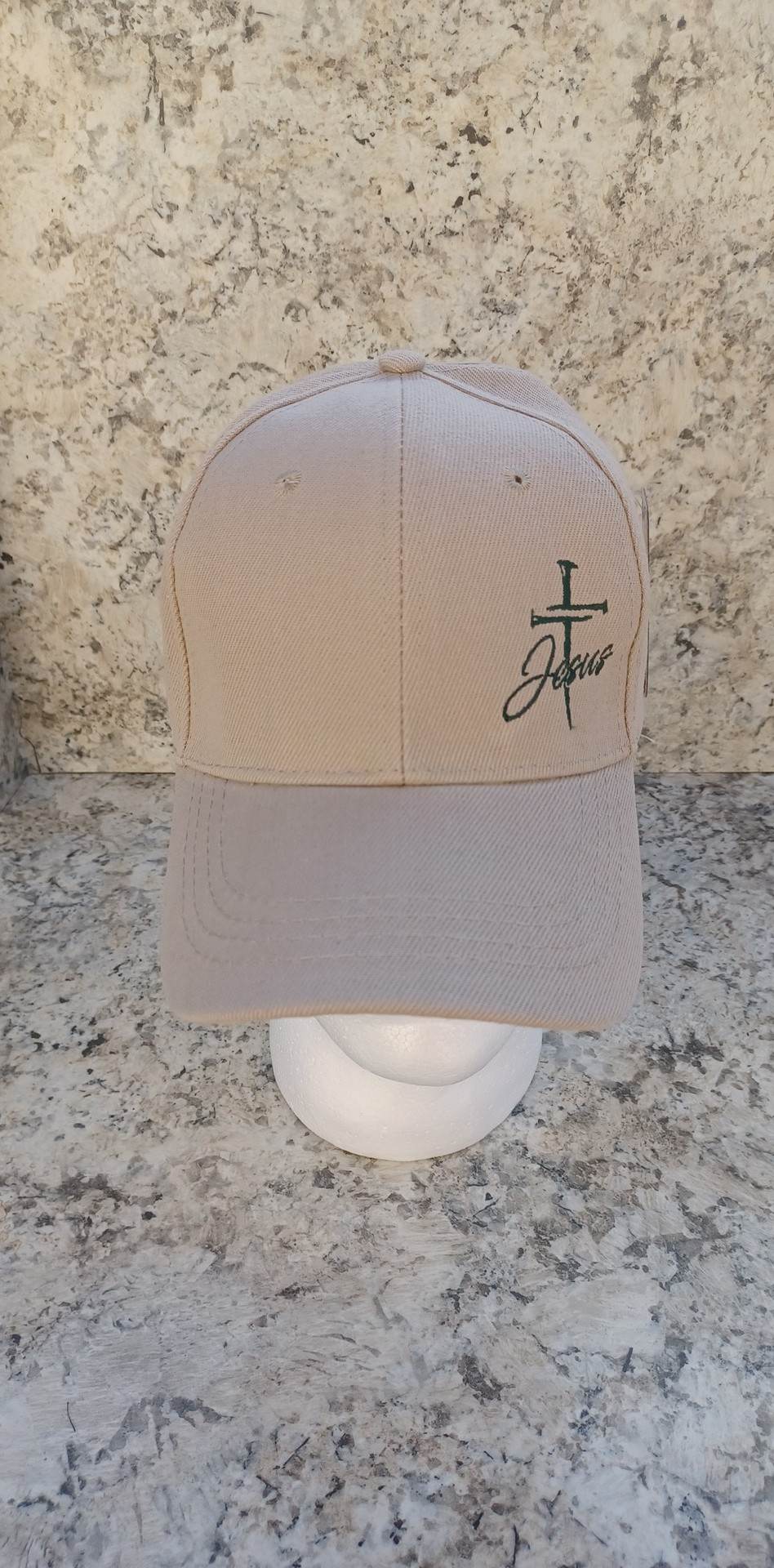 Nail Cross Christian Themed Hat