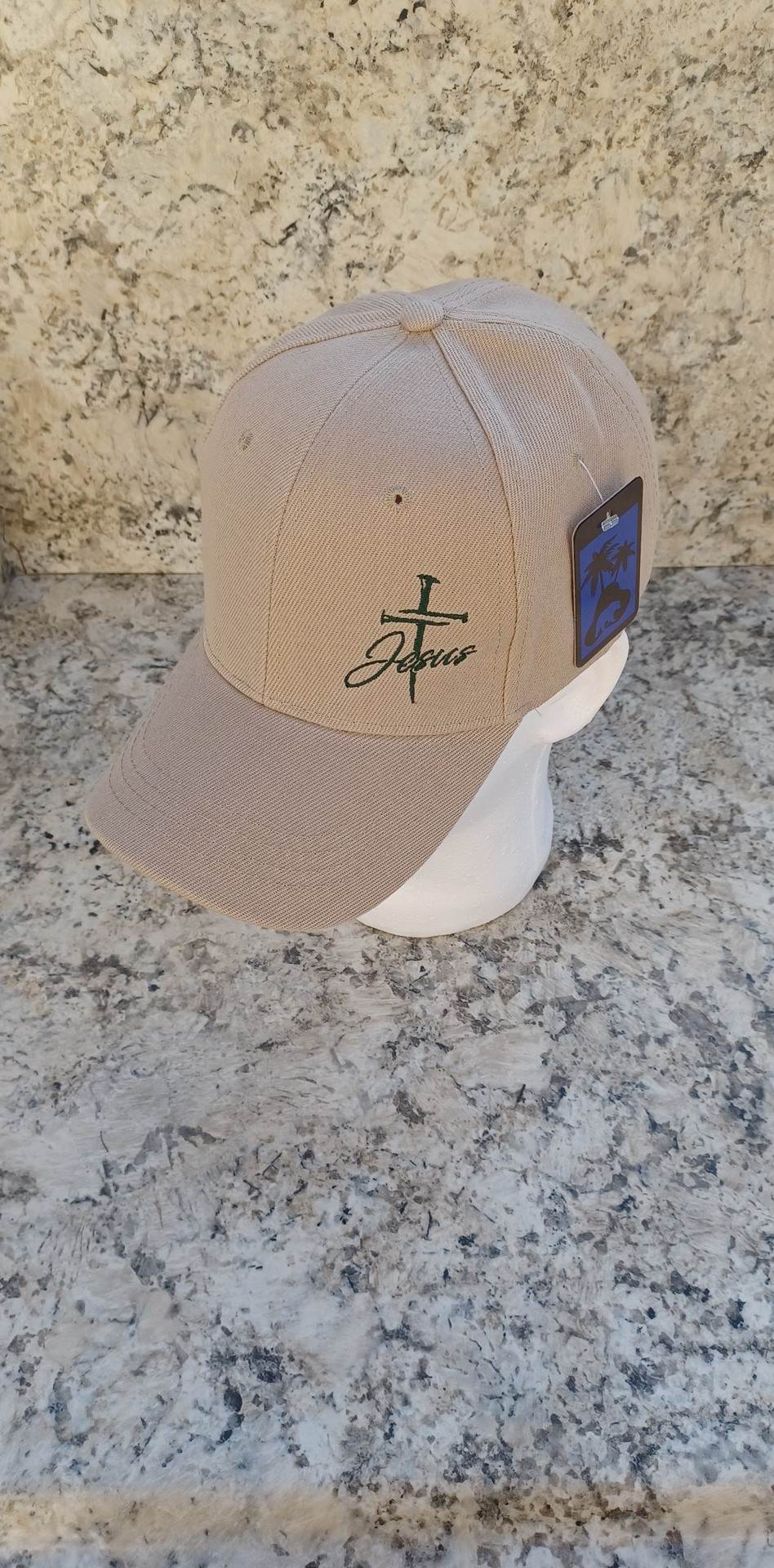 Nail Cross Christian Themed Hat