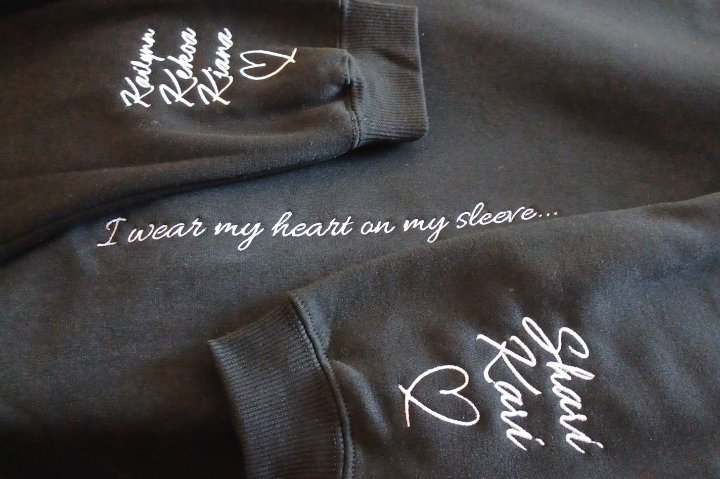 I Wear My Heart on My Sleeve Hoodie