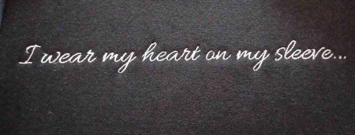 I Wear My Heart on My Sleeve Hoodie