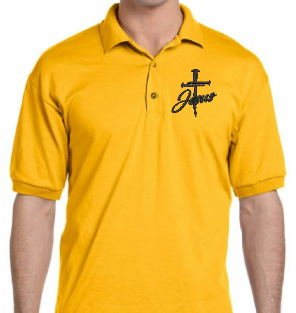 Jesus Cross Polo Shirt