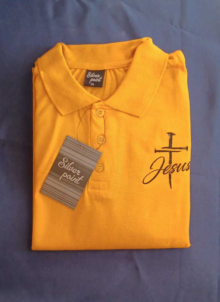 Jesus Cross Polo Shirt