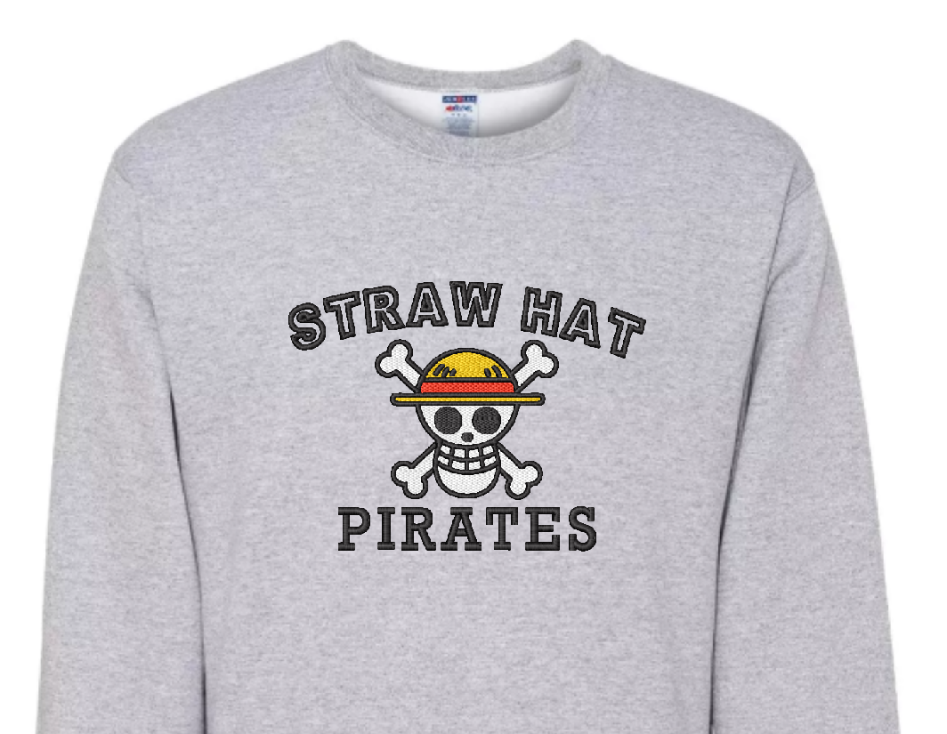 Pirate Straw Crew Anime Sweatshirt