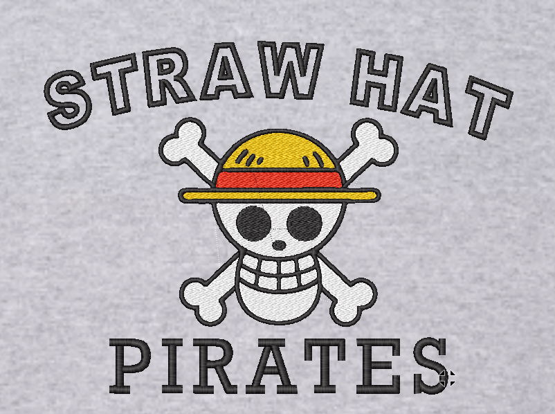 Pirate Straw Crew Anime Sweatshirt