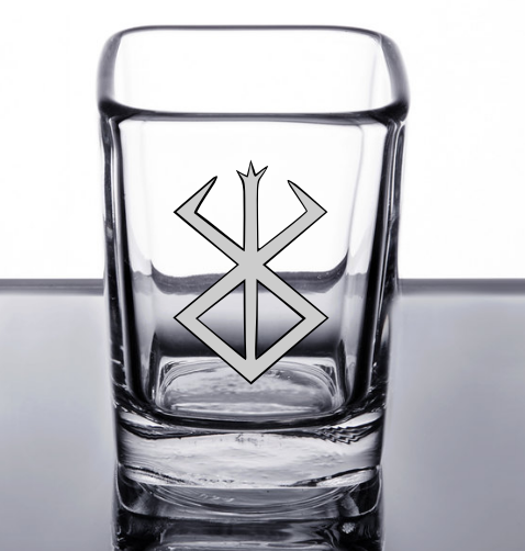 Engraved Berserk Anime Shot Glass