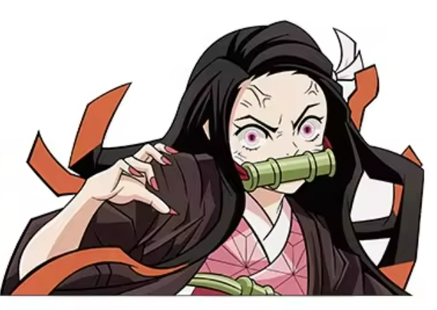 3D Motion Sticker Nezuko