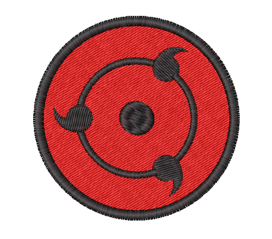 Sharingan Eye Embroidered Patch