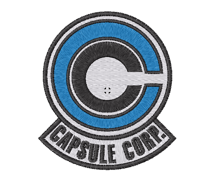 Capsule Corp Embroidered Patch