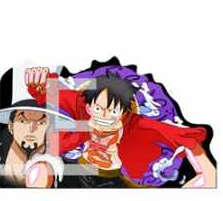 3D Motion Sticker Luffy (D)