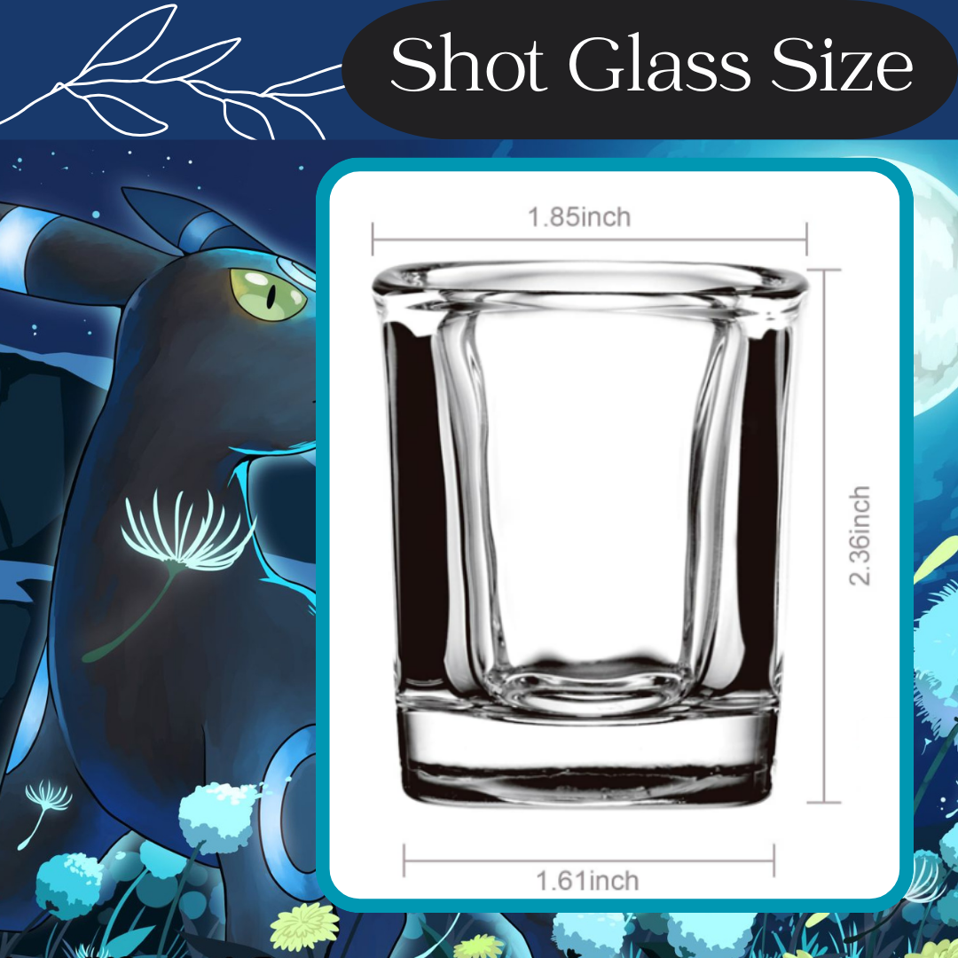 Umbreon Anime Shot Glass