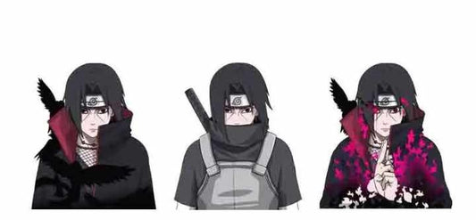 3D Motion Sticker Itachi