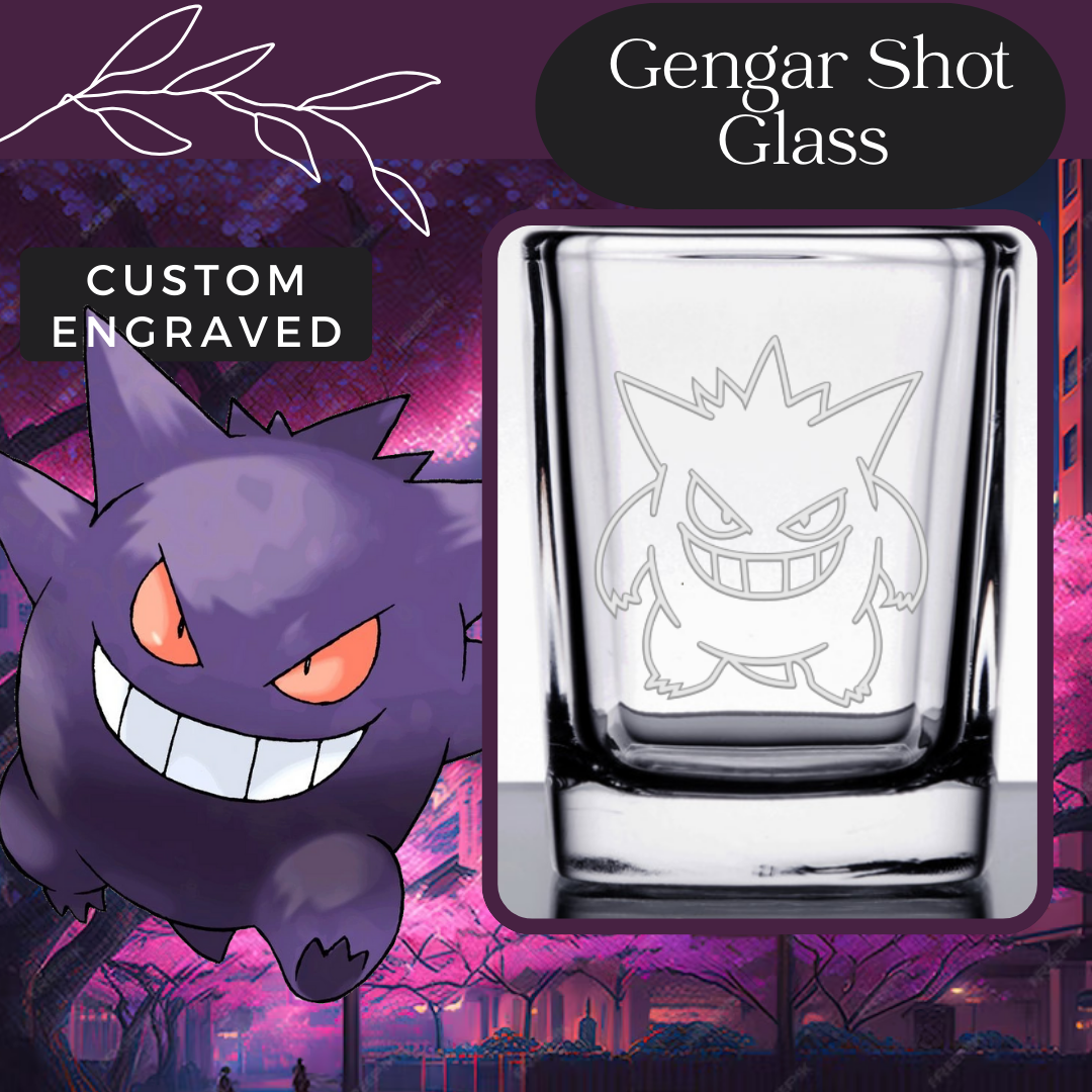 Gengar Anime Shot Glass