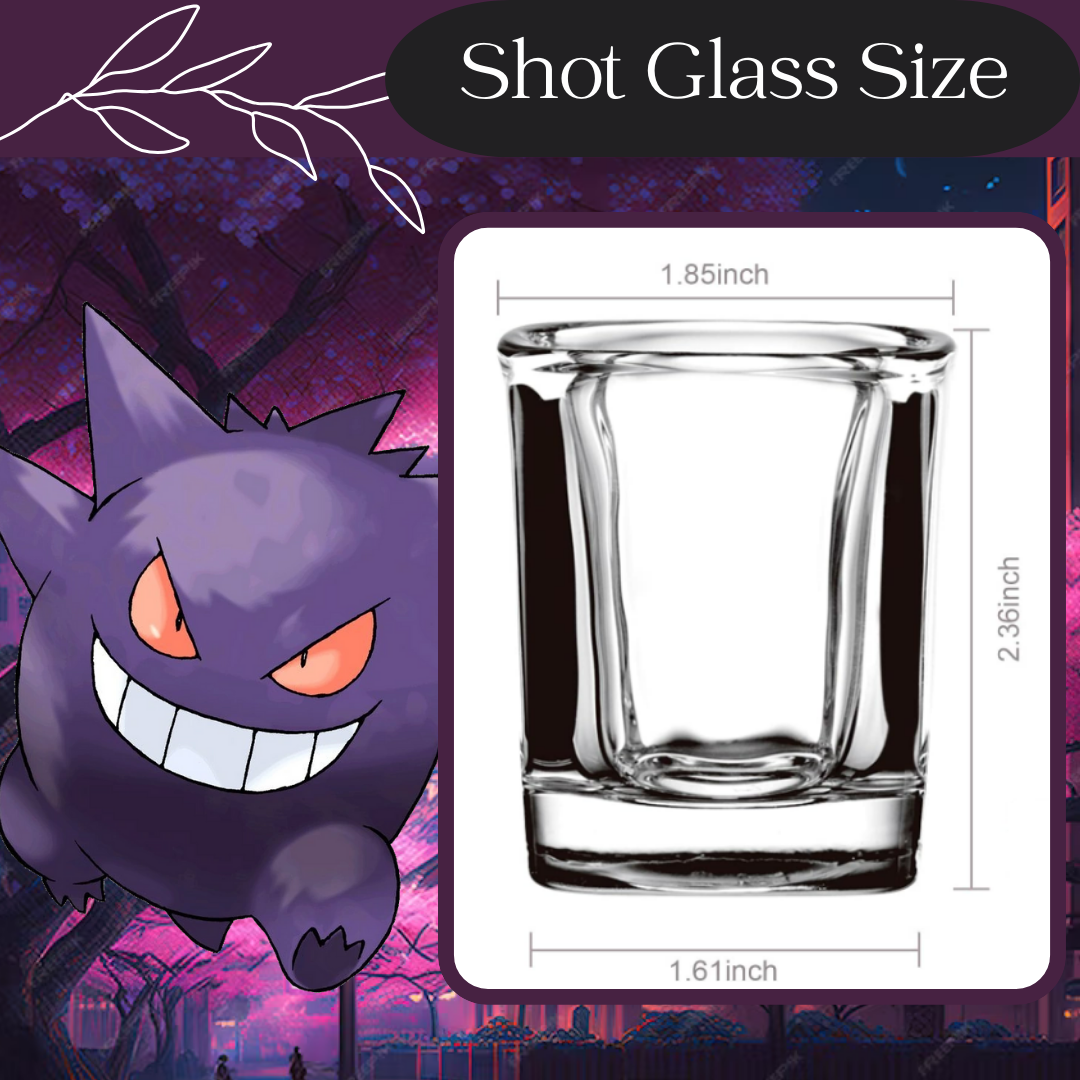 Gengar Anime Shot Glass