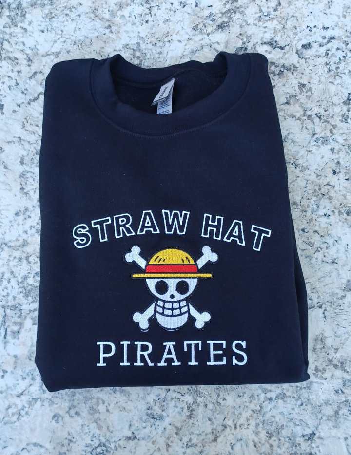 Pirate Straw Crew Anime Sweatshirt