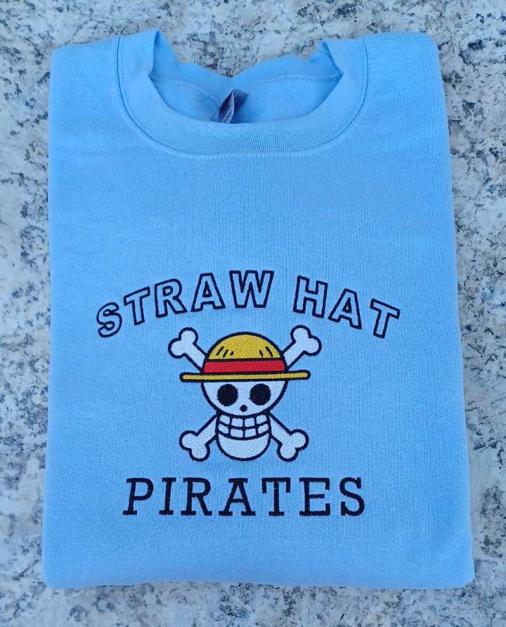 Pirate Straw Crew Anime Sweatshirt