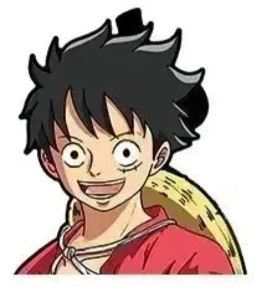 3D Motion Sticker Luffy (A)